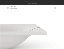 Tablet Screenshot of dade-design.com